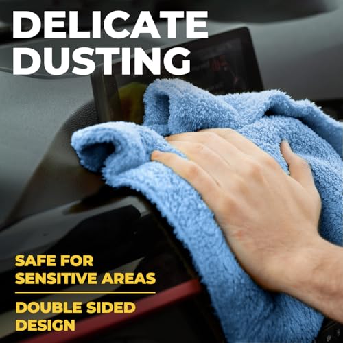 Edgeless Microfiber Car Towels (6 Count)