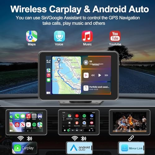 Wireless CarPlay Screen for Car