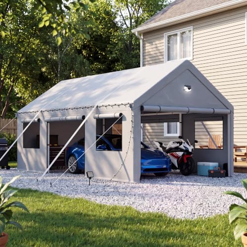 10x20 FT Heavy Duty Carport Canopy