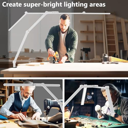 36W Ultra Bright Architect Desk Lamp with Clamp