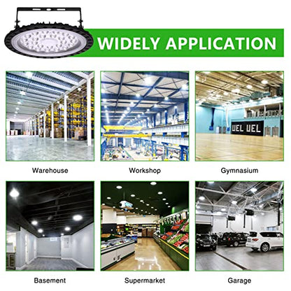 10 Pack 100W UFO LED High Bay Light (10 Count)