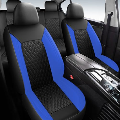 Faux Leather Full Set Car Seat Covers