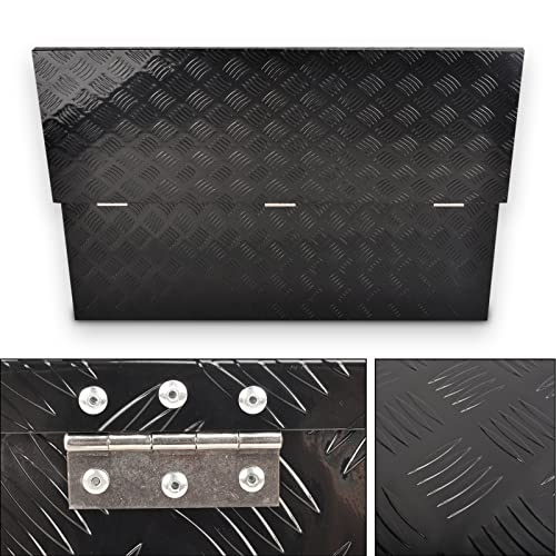 44In Aluminum Tool Box Flatbox for Truck Bed Car Outdoor ToolBox