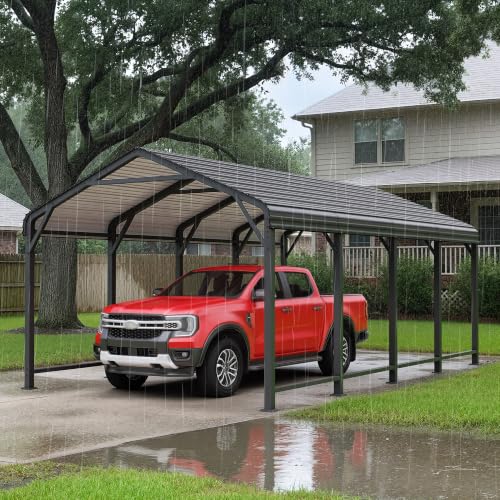 12x20FT Heavy Duty Metal Carport