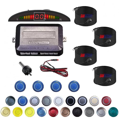 Parking Sensor Kit Backup Sensor Kit Reverse Sensor for Pickup & Extended Vehicles