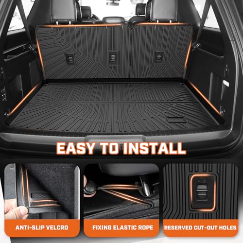 Floor Mat & Cargo Liner for Ford Expedition MAX 2018