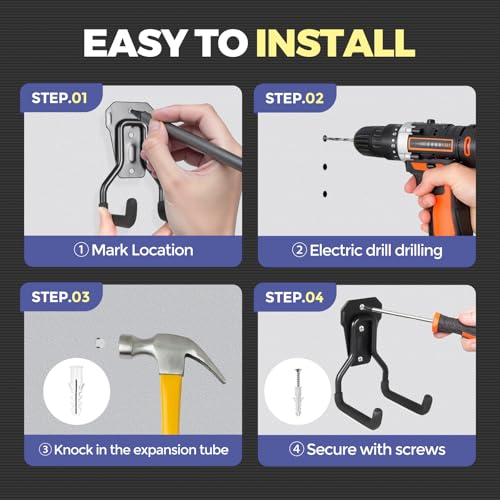 Slatwall Hooks Heavy Duty (10 Count)