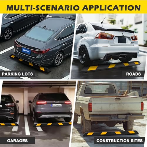 72" Rubber Parking Curb Stop
