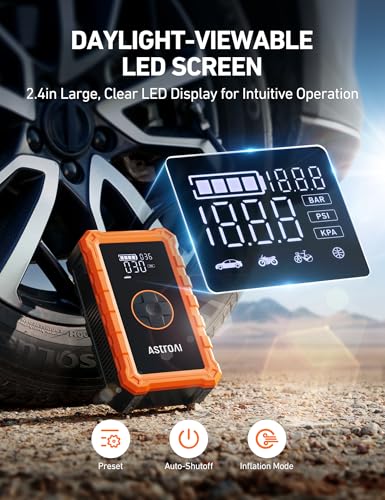 S8 Air Jump Starter with Air Compressor