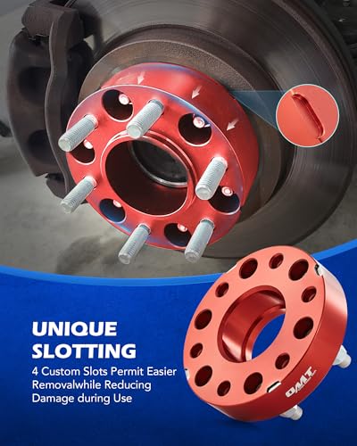 OMT 6x5.5 Wheel Spacers with 78.1mm Center Hub Bore (4 Count)