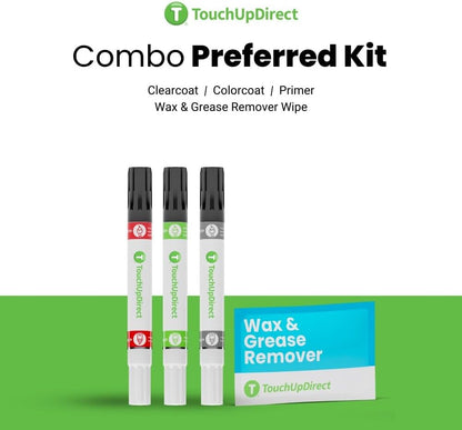 TouchUpDirect 1F9 Slate Metallic Compatible with Toyota Exact Match Touch Up Paint Combo - Preferred Kit