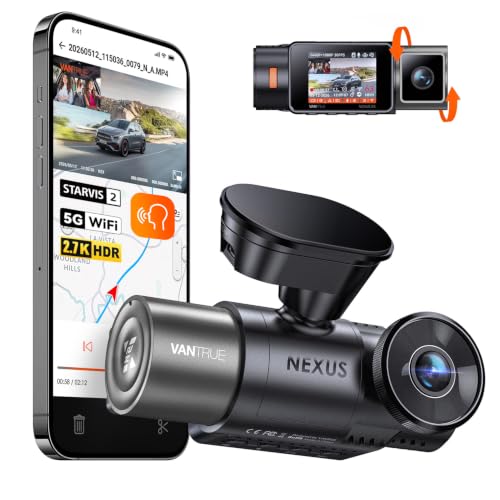 N2X 2.7K Dash Cam Front and Inside