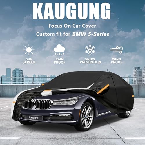10 Layers Car Cover Custom Fit for BMW 5 Series M5 2007