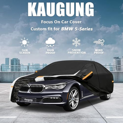 10 Layers Car Cover Custom Fit for BMW 5 Series M5 2007