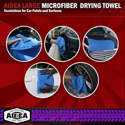 Microfiber Towels for Cars (4 Count)