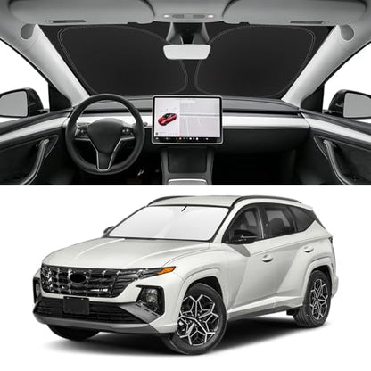 Custom Fit Windshield Sun Shade for Hyundai Tucson 2022