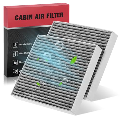 2PC CF10285 Cabin Air Filters Compatible with Toyota 4Runner Sequoia Tundra Corolla Highlander Avalon Yaris Camry Venza Prius Matrix Sienna