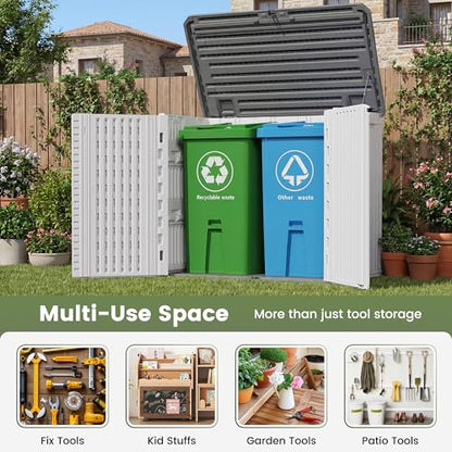 34 Cu.Ft Resin Outdoor Storage Shed