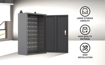 Workshop Tool Cabinet Set System with Wood Worktop