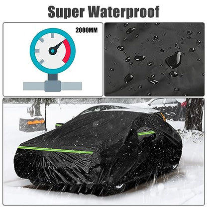 Waterproof Car Cover Compatible with Toyota Corolla Sedan 2004