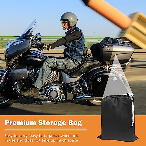 Motorcycle Cover Heavy Duty for Touring Side Box Models