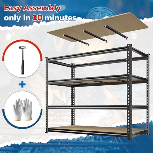 55" W Storage Shelves