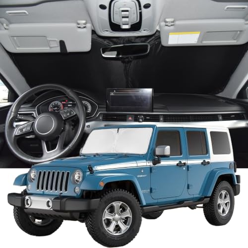Windshield Sunshade for Jeep Wrangler 1997