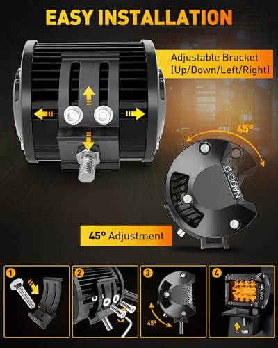 4 Inch LED Pod Lights (2 Count)