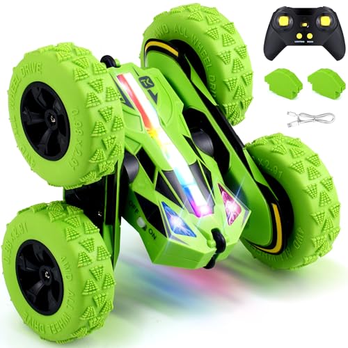 Remote Control Flip Stunt Car Double Sided Driving Crawler Toys