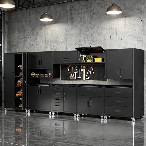 Garage Storage Cabinet System