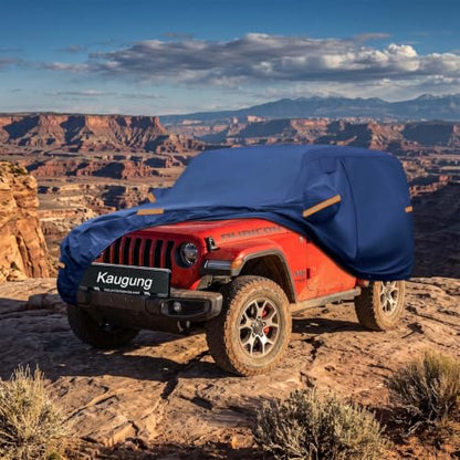 Custom Fit Car Cover for Jeep Wrangler 2 Door 2Dr CJ YJ JK JL