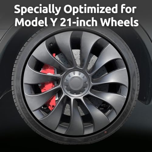 Automotive Alloy Wheel Rim Protector 21 Inch Alloy Rim Guards for Car Rims Compatible with Tesla Model 3 Model Y X S 21 Inch (4 Count)