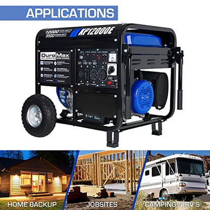 Gas Powered Portable 12000 Watt