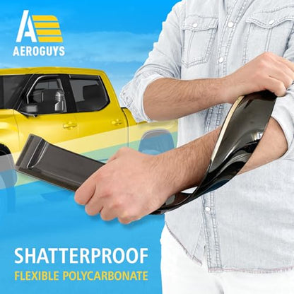 Extra Durable Window Deflectors in (4 Count)