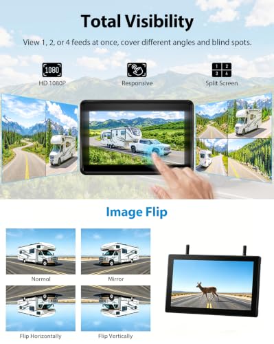 Wireless Backup Camera Solar