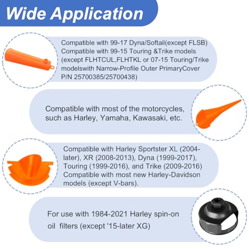 Oil Change Tool Kit for Harley Davidson Accessories