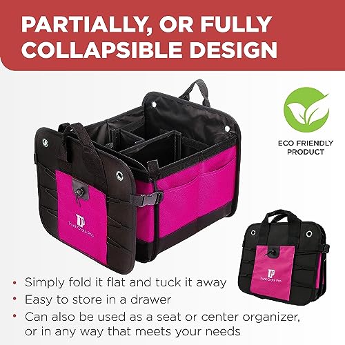 Pink Car Trunk Organizer for Women