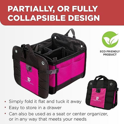 Pink Car Trunk Organizer for Women