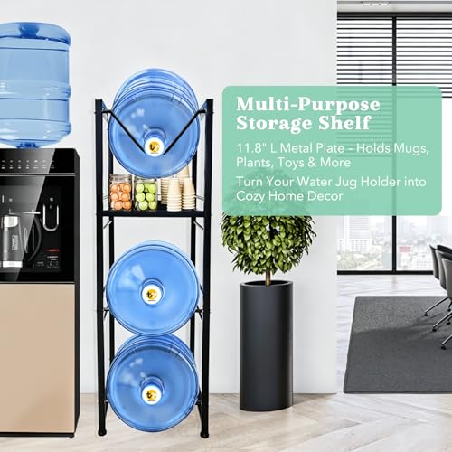 5 Gallon Water Jug Holder with 3