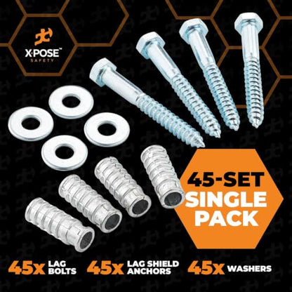 Speed Bump Concrete Anchors (45 Count)