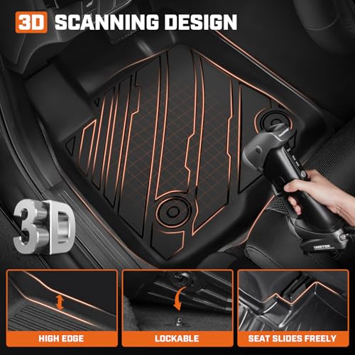 Floor Mat & Bed Mat for Toyota Tacoma Double Cab Auto Tran 2024