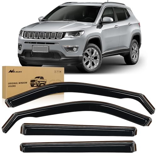 Vent Window Visors for Jeep Compass 2017