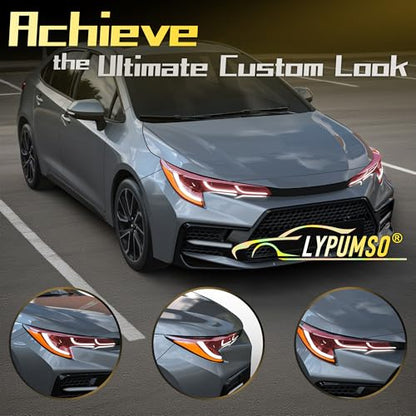 16 x 60 Inches Headlight Taillight Car Tint Vinyl Film