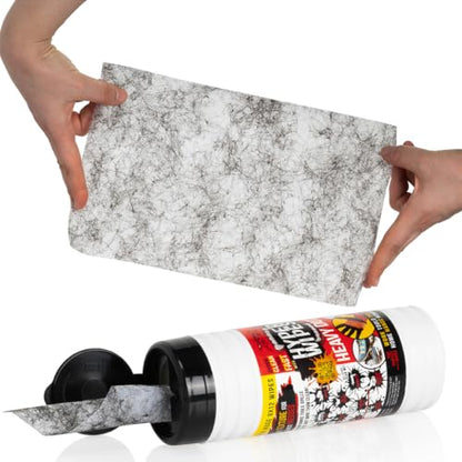 10 Pack Heavy Duty Hand & Tool Cleaning Wipes (350 Count)