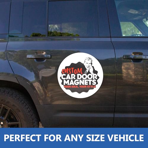 Custom Car Magnet Signs for Advertising and Promotion (2 Count)