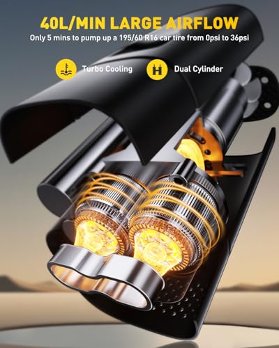 AS1 PRO Tire Inflator Portable Air Compressor