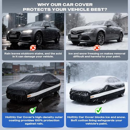 10 Layers Sedan Car Cover Custom Fit for Ford Crown Victoria