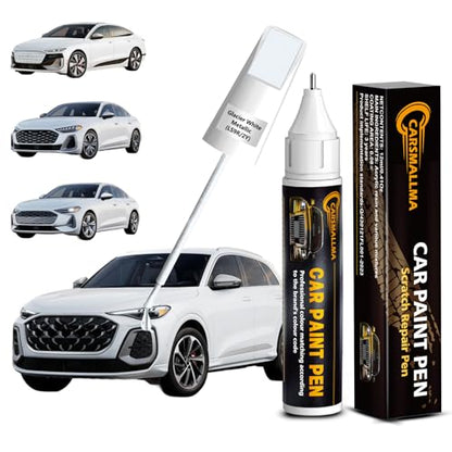 LS9R 2Y Glacier White Metallic Car Touch Up Paint for Audi