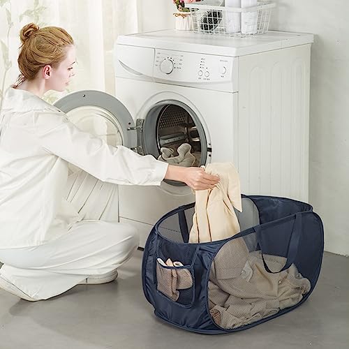 Sturdy Mesh Laundry Hamper Basket Bag
