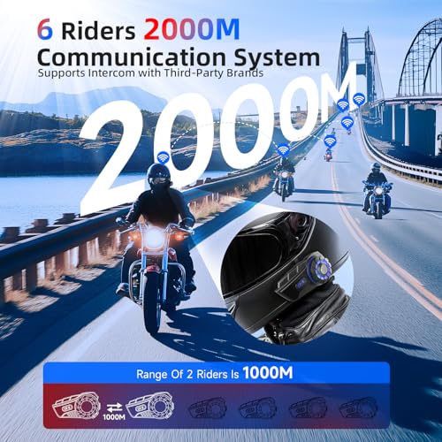 Motorcycle Intercom Headset